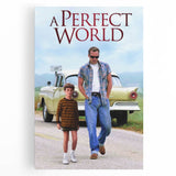 1990s Vintage Movie Poster - Classic 90s Film Art - A Perfect World