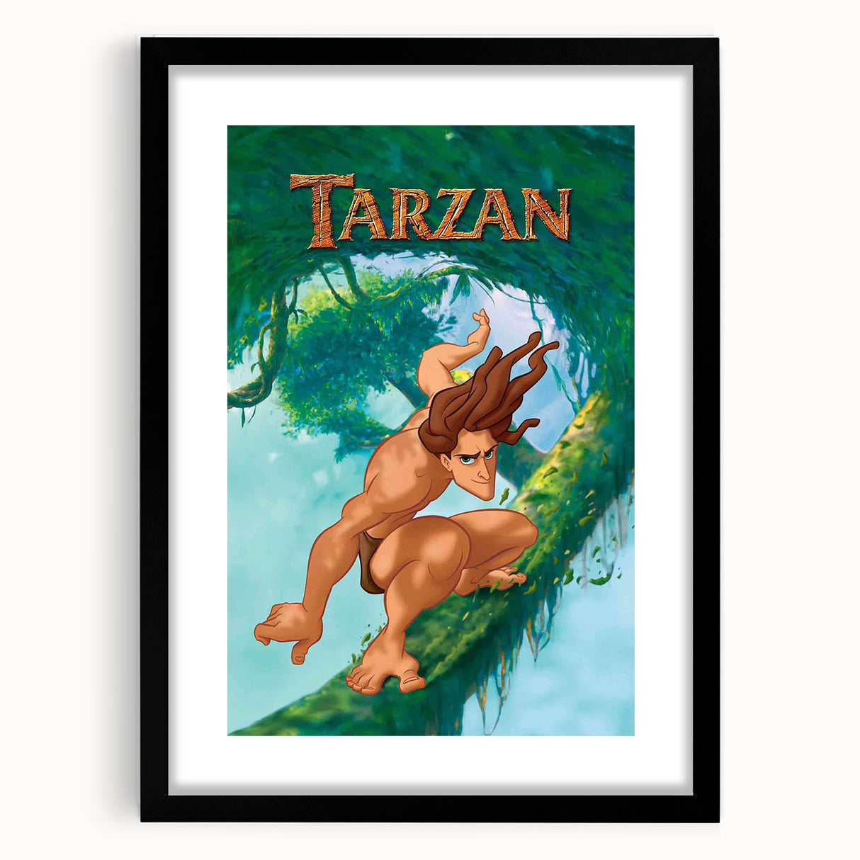 1990s Vintage Movie Poster - Classic 90s Film Art - Retro Animation Print