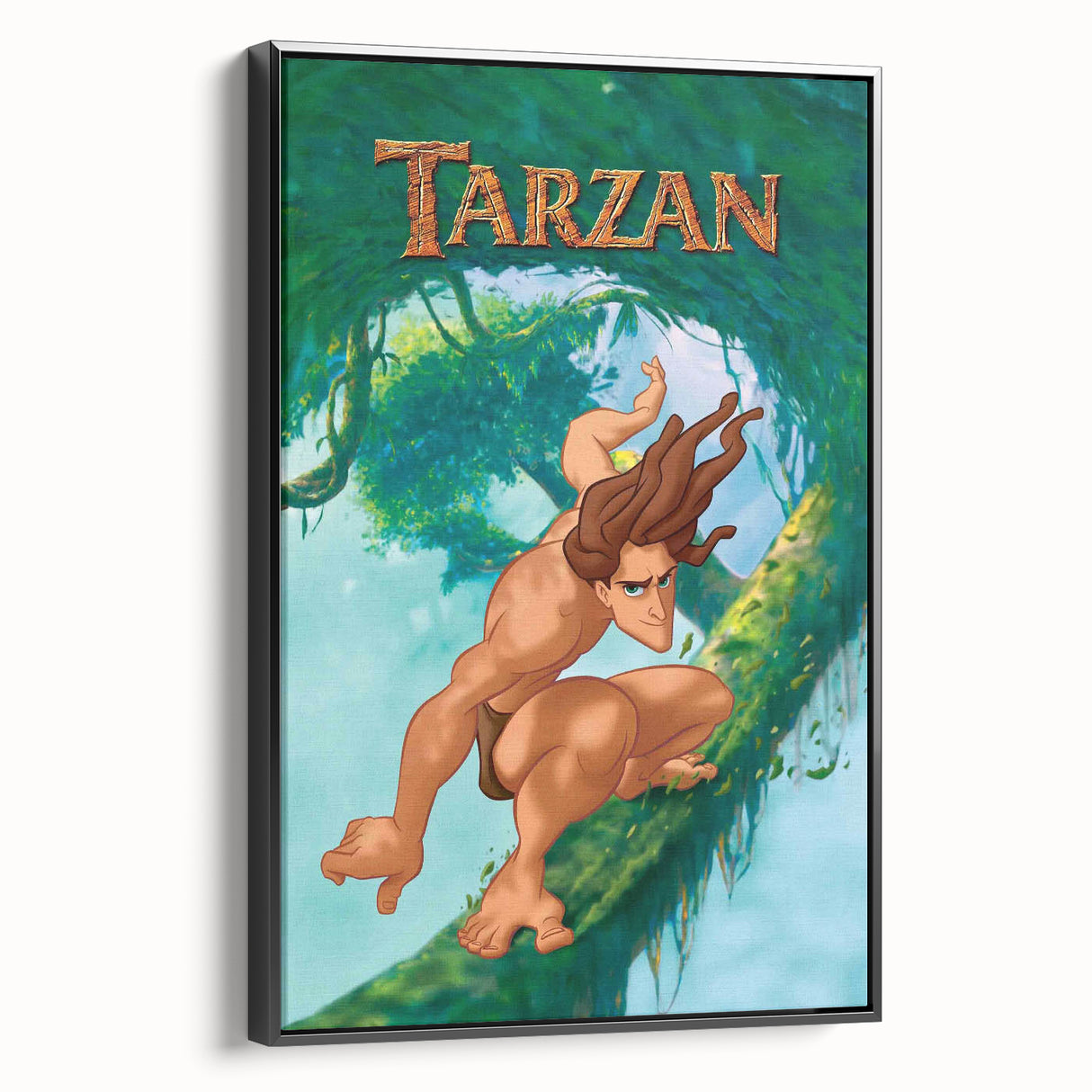 1990s Vintage Movie Poster - Classic 90s Film Art - Retro Animation Print