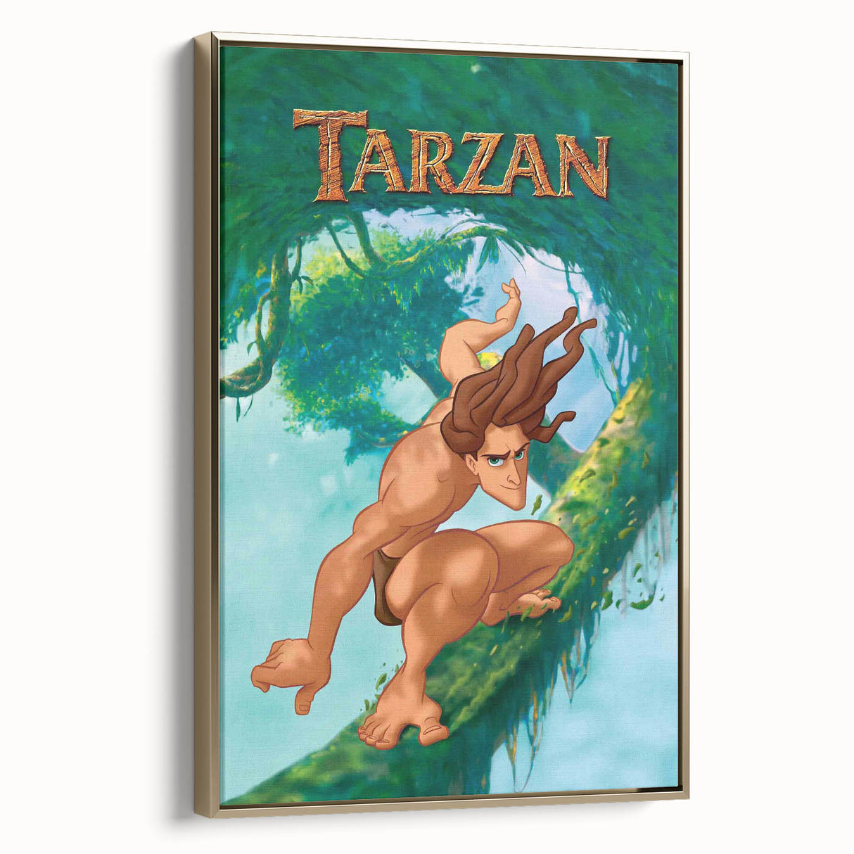 1990s Vintage Movie Poster - Classic 90s Film Art - Retro Animation Print