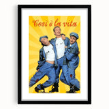 1990s Vintage Movie Poster - Classic 90s Film Art - Retro Comedy Print