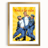 1990s Vintage Movie Poster - Classic 90s Film Art - Retro Comedy Print