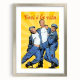 1990s Vintage Movie Poster - Classic 90s Film Art - Retro Comedy Print