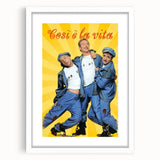 1990s Vintage Movie Poster - Classic 90s Film Art - Retro Comedy Print
