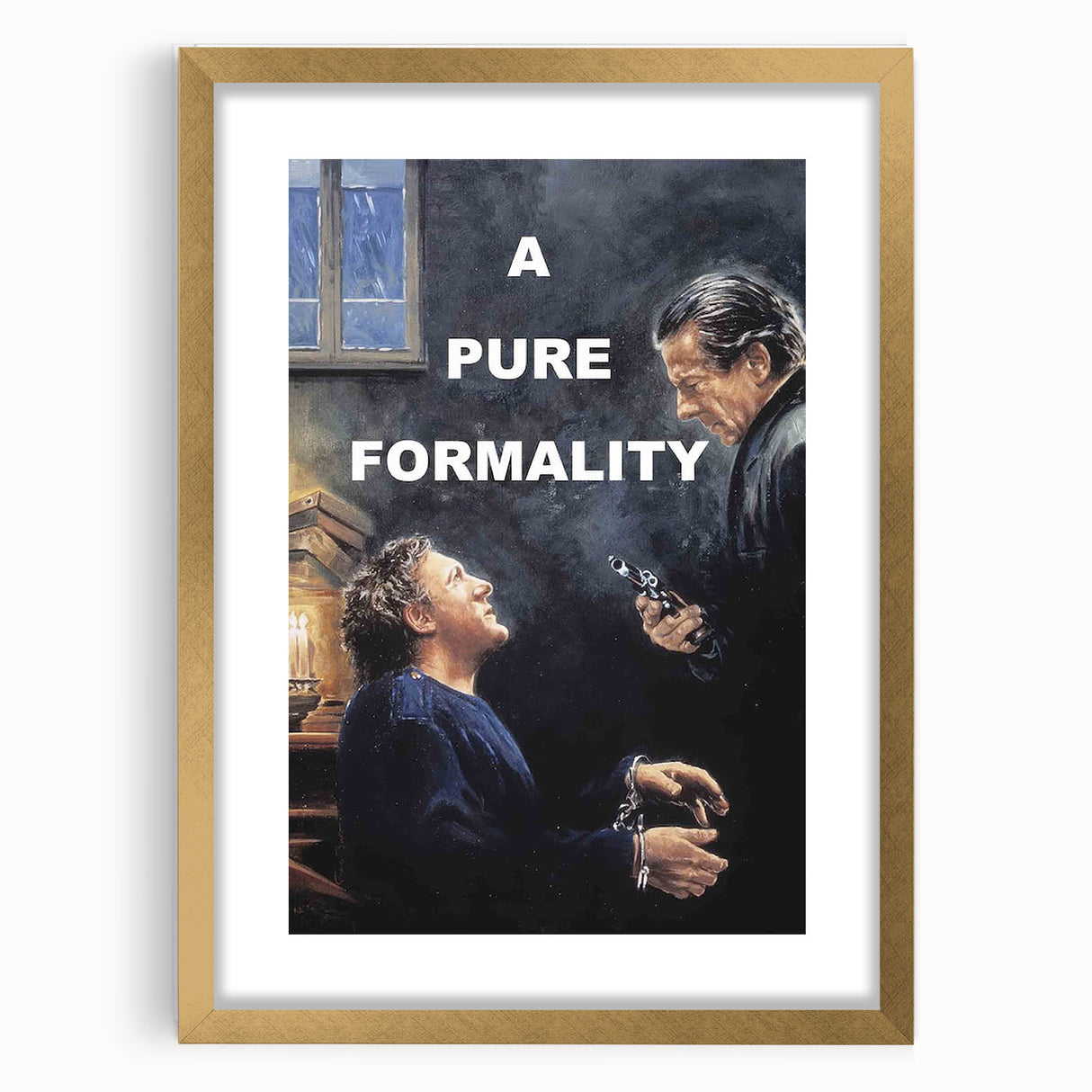 1990s Vintage Movie Poster - Classic 90s Film Art - A Pure Formality
