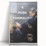 1990s Vintage Movie Poster - Classic 90s Film Art - A Pure Formality