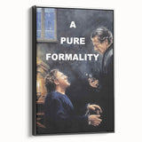 1990s Vintage Movie Poster - Classic 90s Film Art - A Pure Formality
