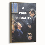 1990s Vintage Movie Poster - Classic 90s Film Art - A Pure Formality