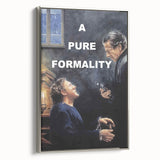 1990s Vintage Movie Poster - Classic 90s Film Art - A Pure Formality