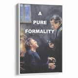 1990s Vintage Movie Poster - Classic 90s Film Art - A Pure Formality