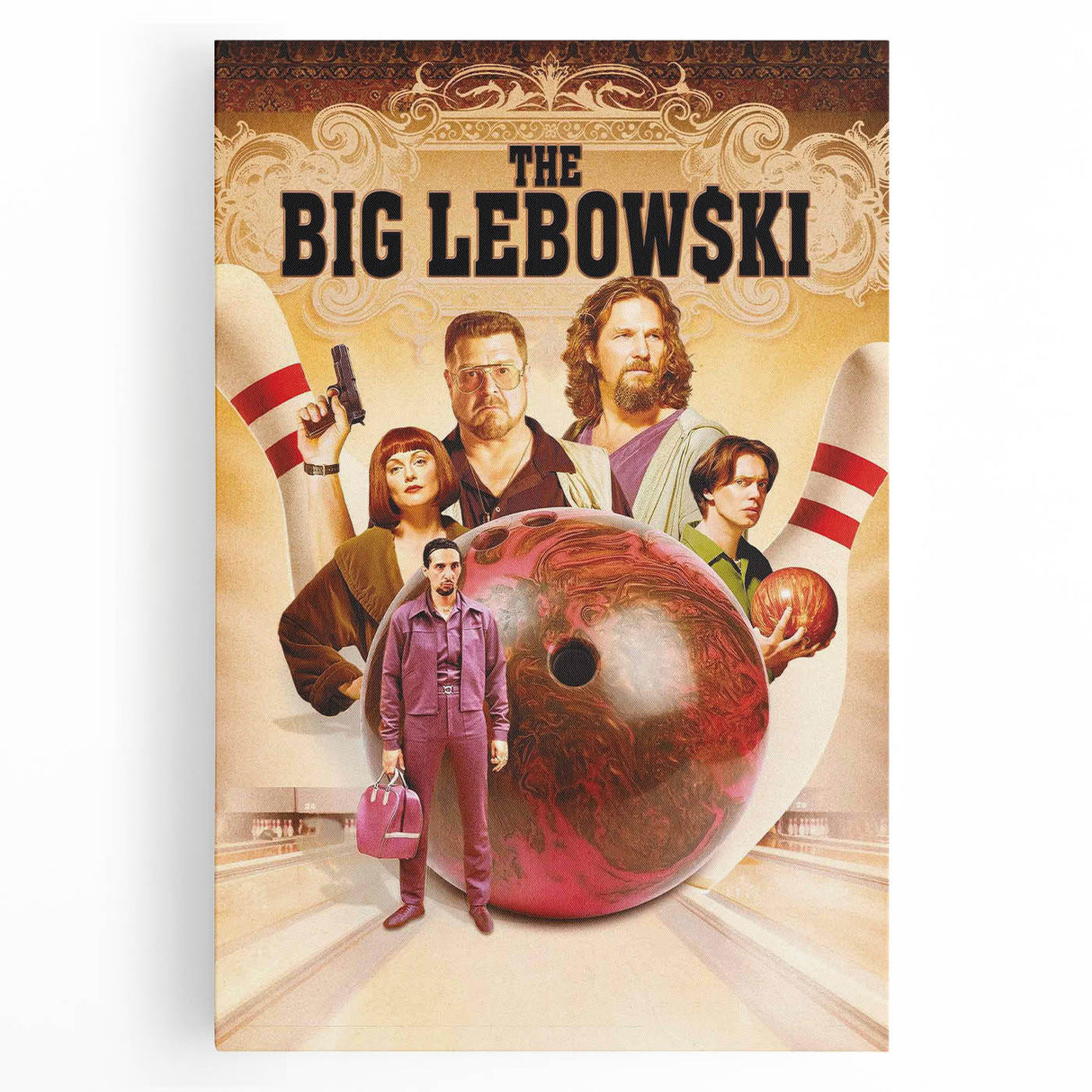 1990s Vintage Movie Poster – Classic 90s Film Art – The Big Lebowski