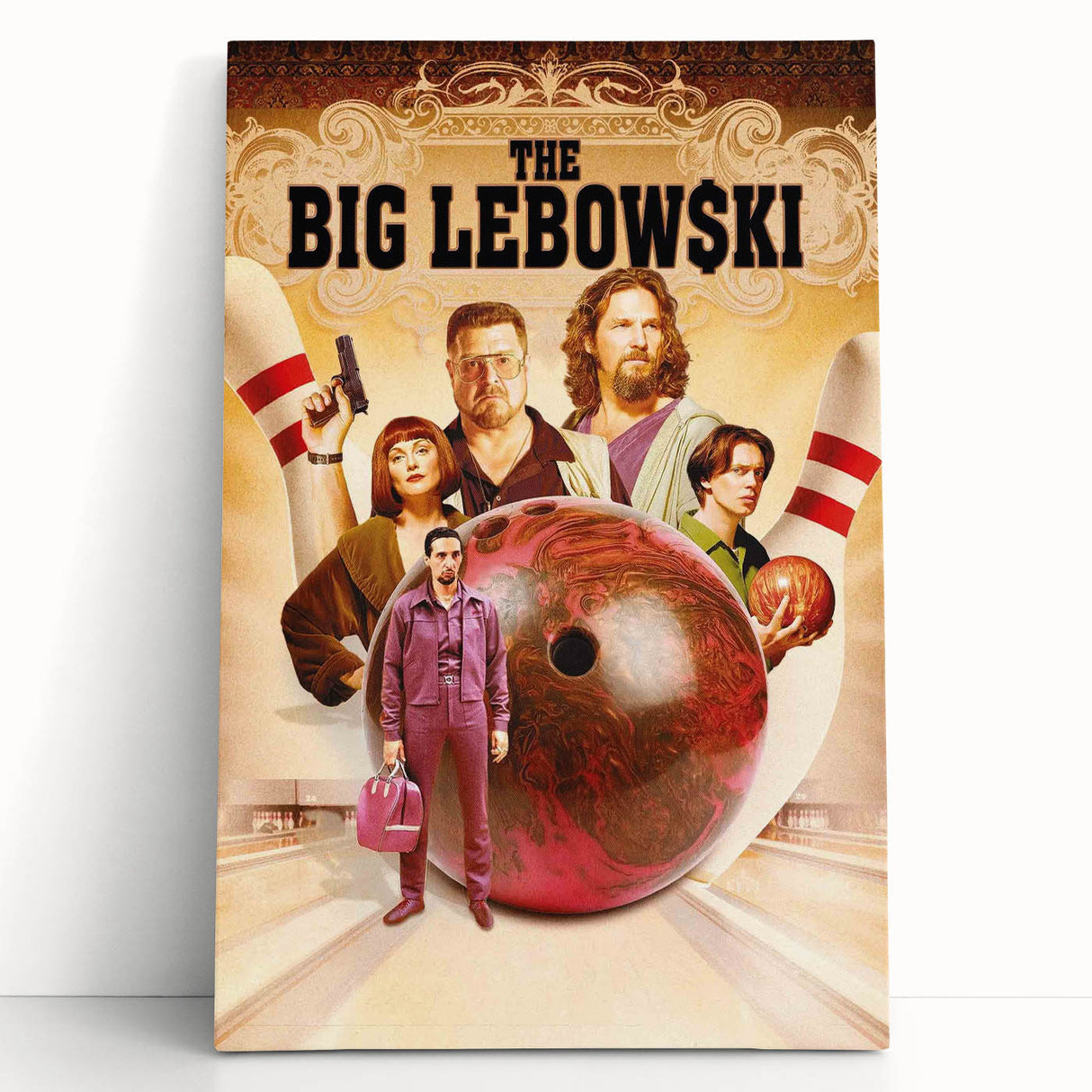 1990s Vintage Movie Poster – Classic 90s Film Art – The Big Lebowski