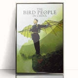 1990s Vintage Movie Poster – Classic 90s Film Art – The Bird People in China