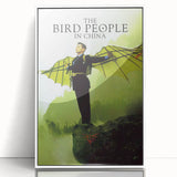1990s Vintage Movie Poster – Classic 90s Film Art – The Bird People in China