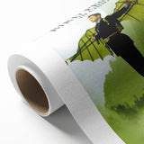 1990s Vintage Movie Poster – Classic 90s Film Art – The Bird People in China