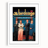 1990s Vintage Movie Poster – Classic 90s Film Art – The Birdcage