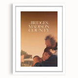 1990s Vintage Movie Poster – Classic 90s Film Art – The Bridges of Madison County