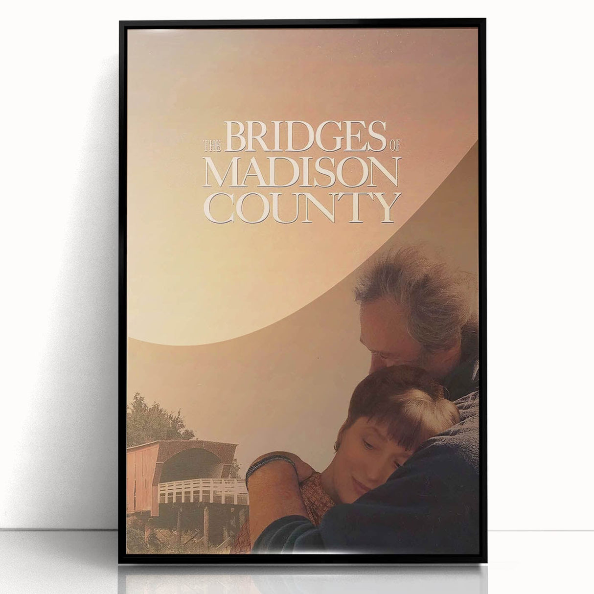 1990s Vintage Movie Poster – Classic 90s Film Art – The Bridges of Madison County