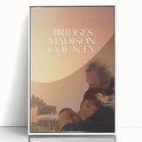 1990s Vintage Movie Poster – Classic 90s Film Art – The Bridges of Madison County
