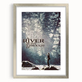1990s Vintage Movie Poster - Classic 90s Film Art - A River Runs Through It