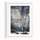 1990s Vintage Movie Poster - Classic 90s Film Art - A River Runs Through It