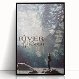 1990s Vintage Movie Poster - Classic 90s Film Art - A River Runs Through It