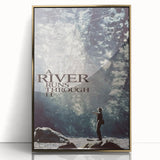 1990s Vintage Movie Poster - Classic 90s Film Art - A River Runs Through It