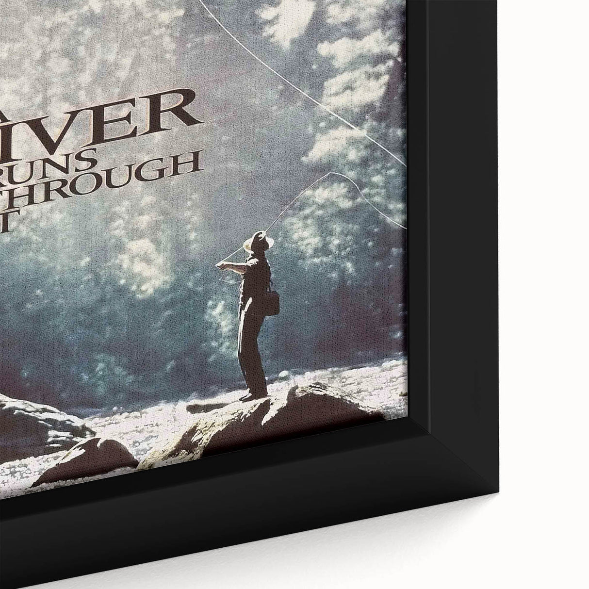 1990s Vintage Movie Poster - Classic 90s Film Art - A River Runs Through It