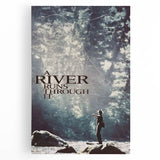 1990s Vintage Movie Poster - Classic 90s Film Art - A River Runs Through It