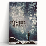 1990s Vintage Movie Poster - Classic 90s Film Art - A River Runs Through It
