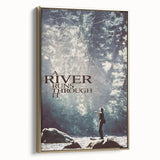 1990s Vintage Movie Poster - Classic 90s Film Art - A River Runs Through It