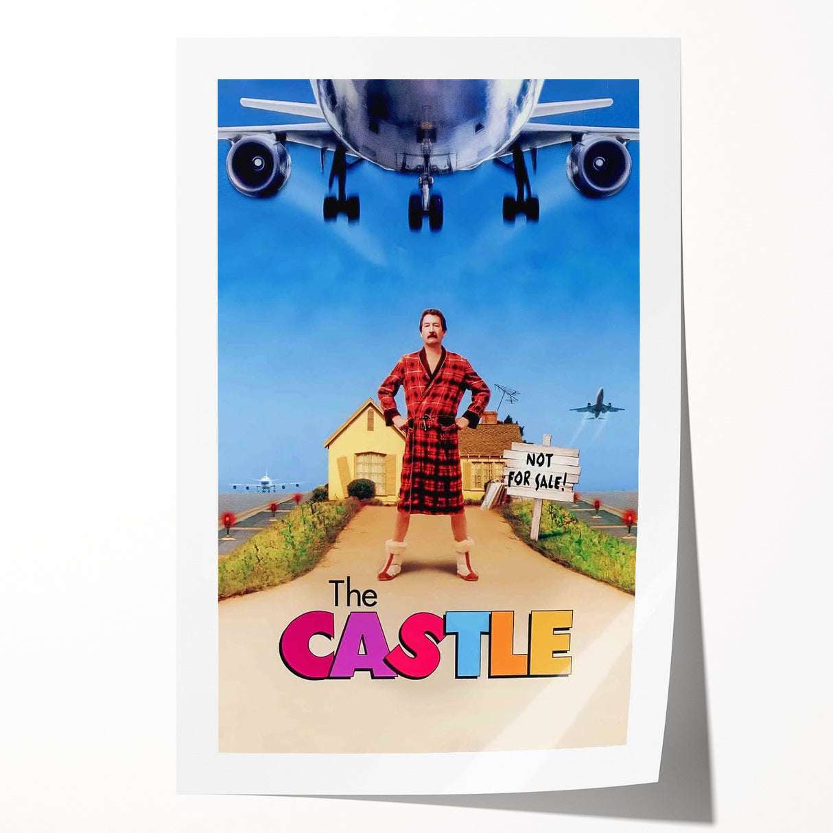 1990s Vintage Movie Poster – Classic 90s Film Art – The Castle