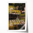 1990s Vintage Movie Poster – Classic 90s Film Art – Les Enfants du Marais