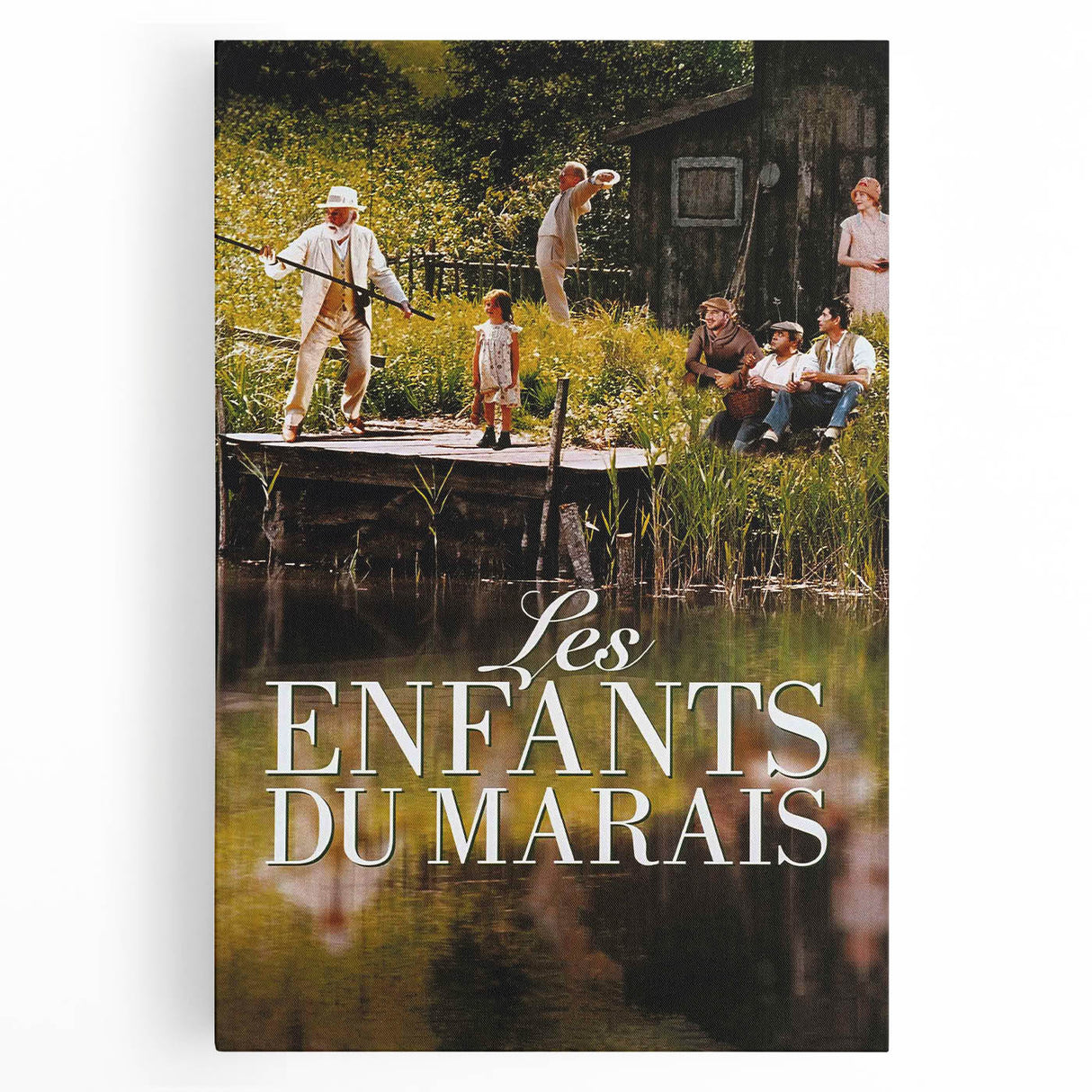 1990s Vintage Movie Poster – Classic 90s Film Art – Les Enfants du Marais