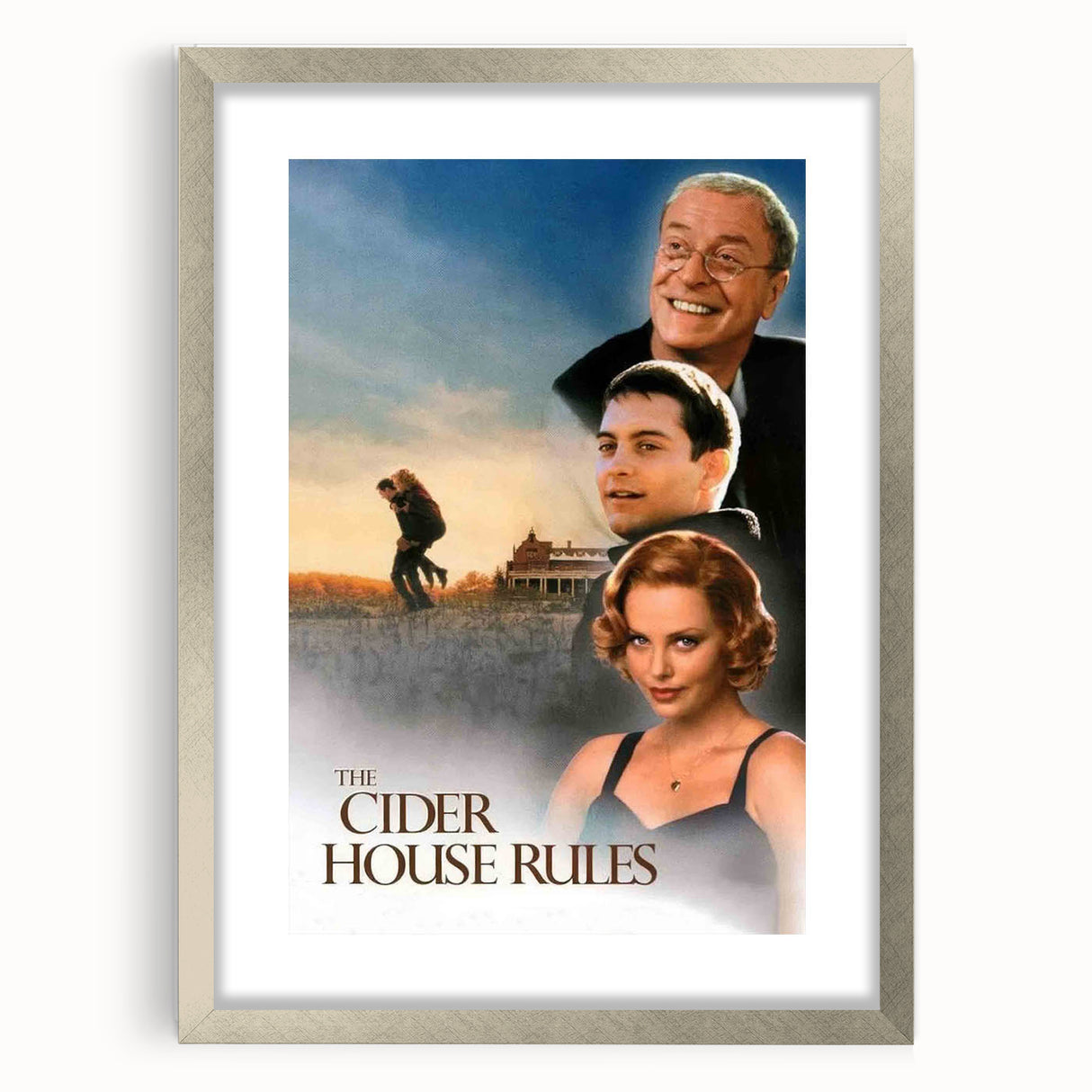 1990s Vintage Movie Poster – Classic 90s Film Art – The Cider House Rules