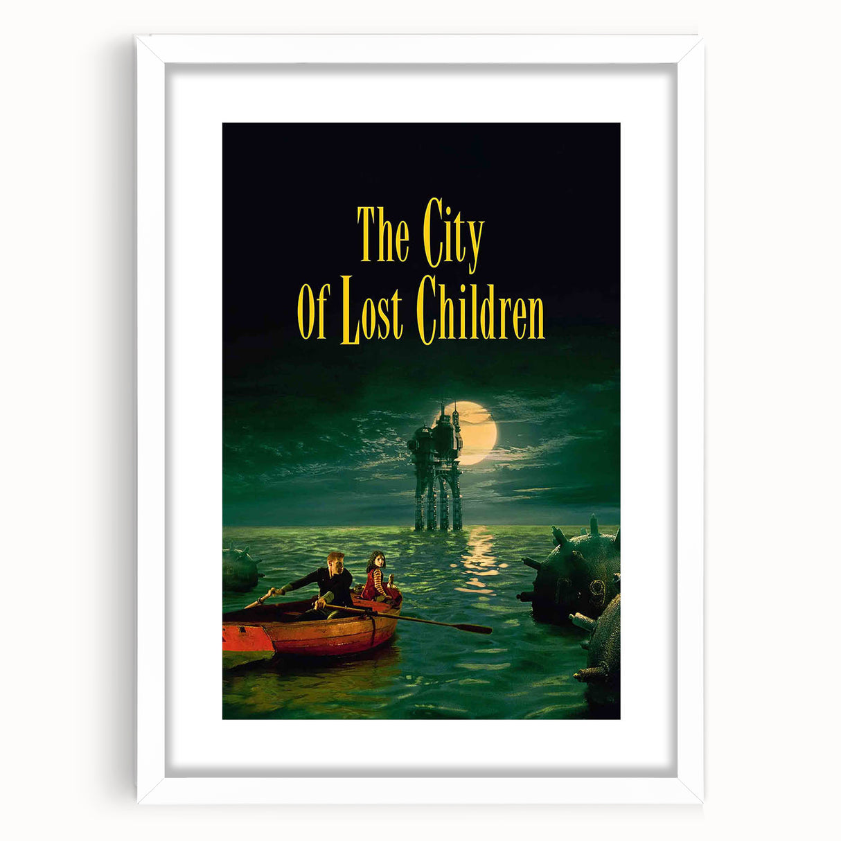 1990s Vintage Movie Poster – Classic 90s Film Art – The City of Lost Children