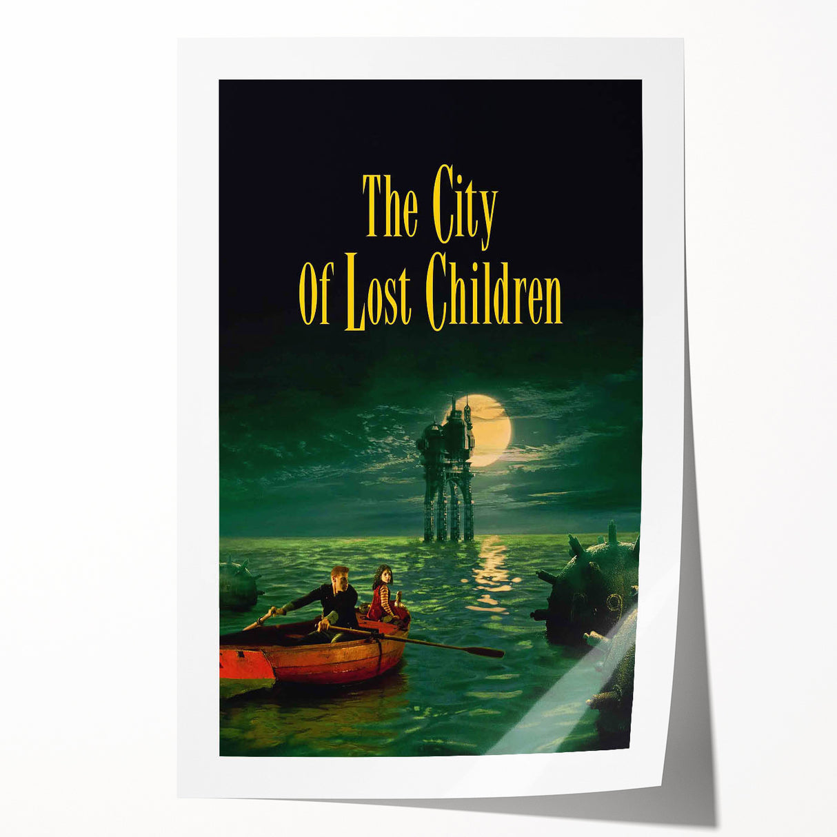1990s Vintage Movie Poster – Classic 90s Film Art – The City of Lost Children