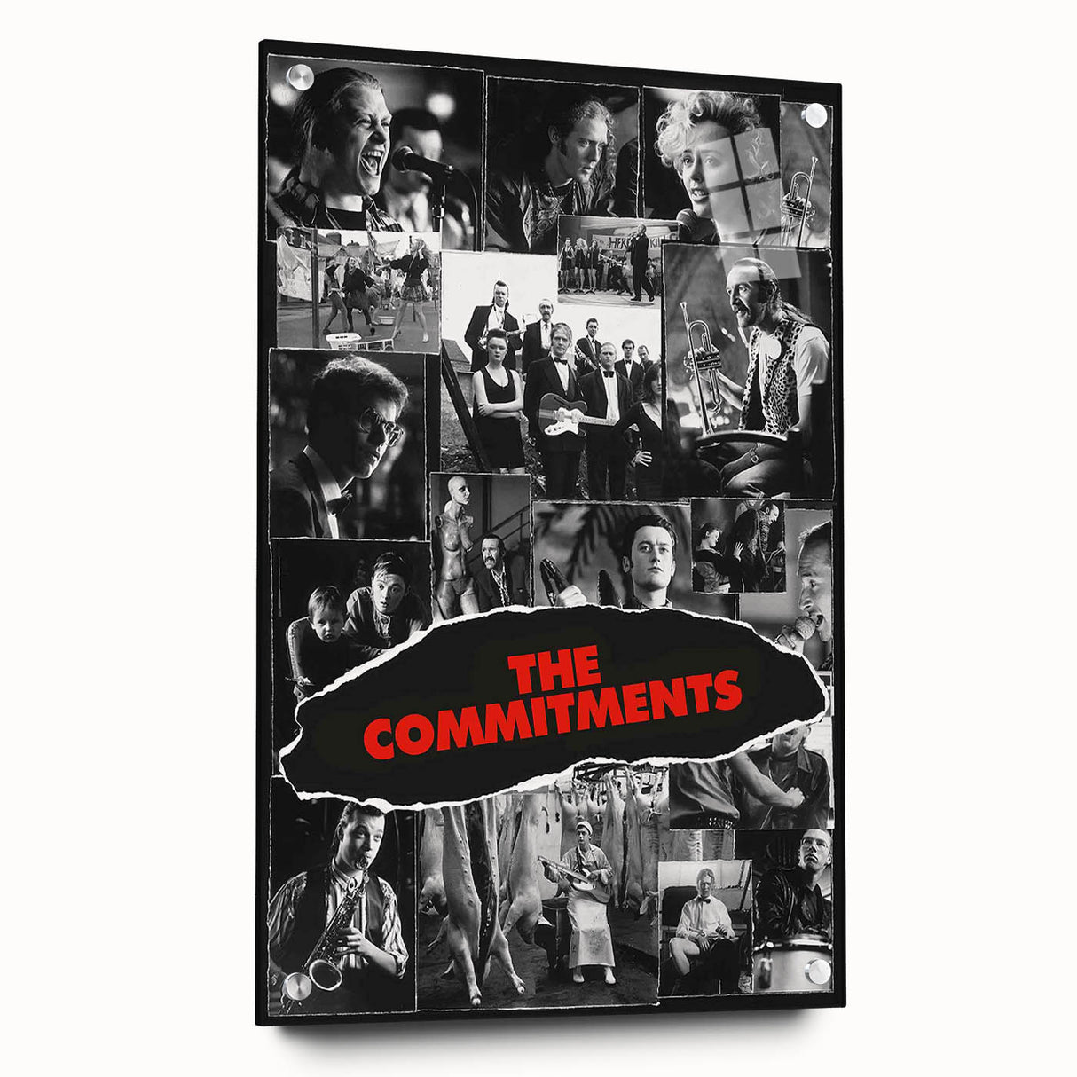 1990s Vintage Movie Poster – Classic 90s Film Art – The Commitments