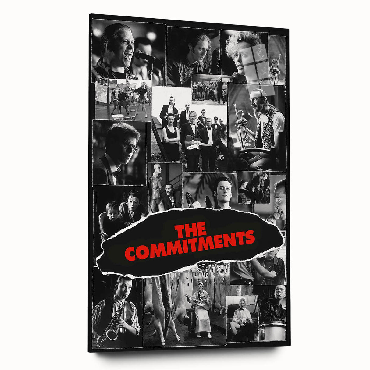 1990s Vintage Movie Poster – Classic 90s Film Art – The Commitments