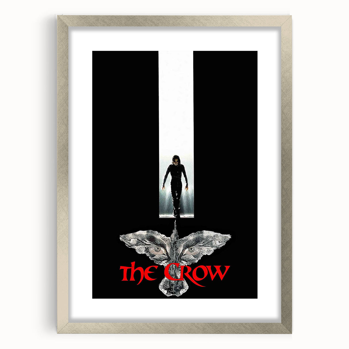 1990s Vintage Movie Poster – Classic 90s Film Art – The Crow