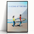1990s Vintage Movie Poster - Classic 90s Film Art - A Scene at the Sea