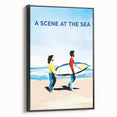 1990s Vintage Movie Poster - Classic 90s Film Art - A Scene at the Sea