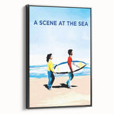 1990s Vintage Movie Poster - Classic 90s Film Art - A Scene at the Sea