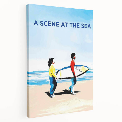 1990s Vintage Movie Poster - Classic 90s Film Art - A Scene at the Sea