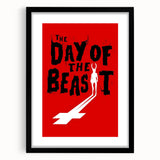 1990s Vintage Movie Poster – Classic 90s Film Art – The Day of the Beast