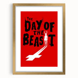 1990s Vintage Movie Poster – Classic 90s Film Art – The Day of the Beast