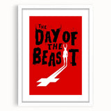 1990s Vintage Movie Poster – Classic 90s Film Art – The Day of the Beast