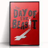 1990s Vintage Movie Poster – Classic 90s Film Art – The Day of the Beast