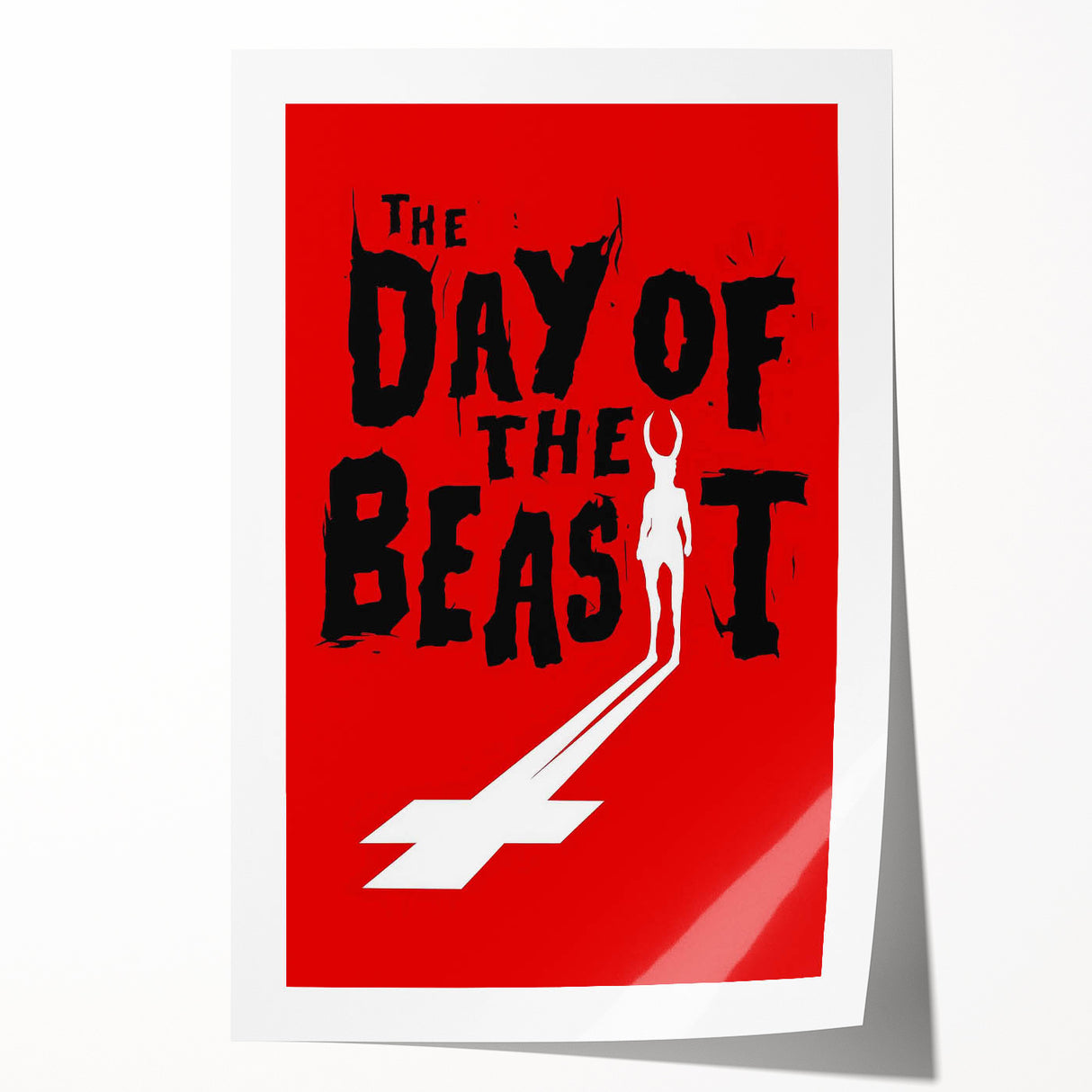 1990s Vintage Movie Poster – Classic 90s Film Art – The Day of the Beast