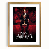 1990s Vintage Movie Poster – Classic 90s Film Art – The Devil’s Advocate